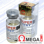 Super Test ONE 400 - Testosterona 400 mg x 10 ml. Omega 1 Pharma - La testosterona es una de las ms efectivas herramientas para conseguir msculo y fuerza en un corto lapso